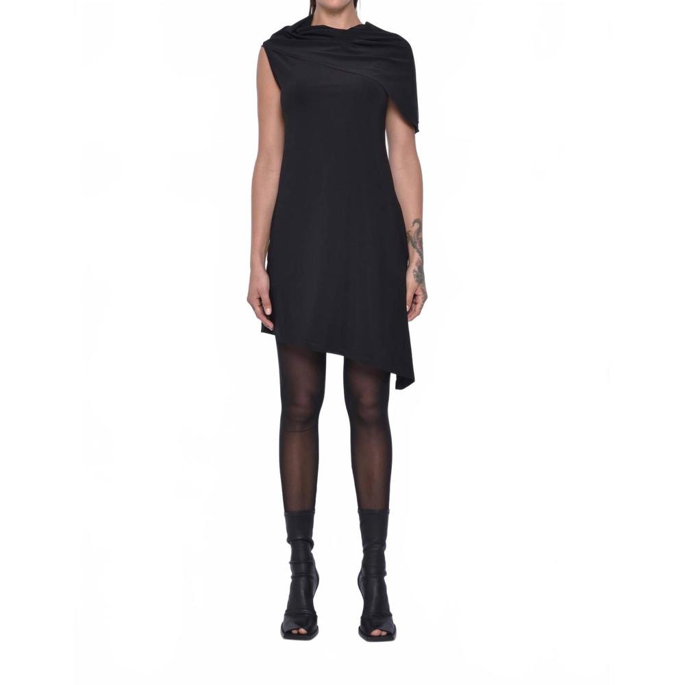 NEW SIMPLY MILA sleeveless selene dress in black